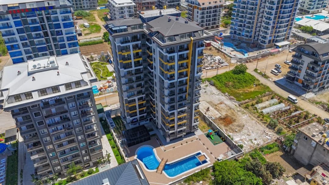 Mahmutlar Aser Lotus Residence Satılık 1+1 Sıfır Daire | Denize Yakın (600 M) Modern Yaşam