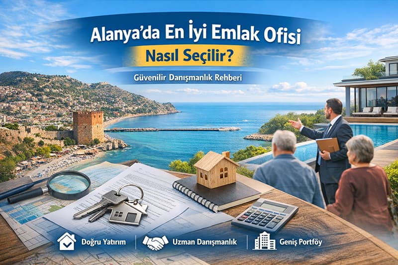 Alanya’da En İyi Emlak Ofisi Nasıl Seçilir? Güvenilir Danışmanlık Rehberi