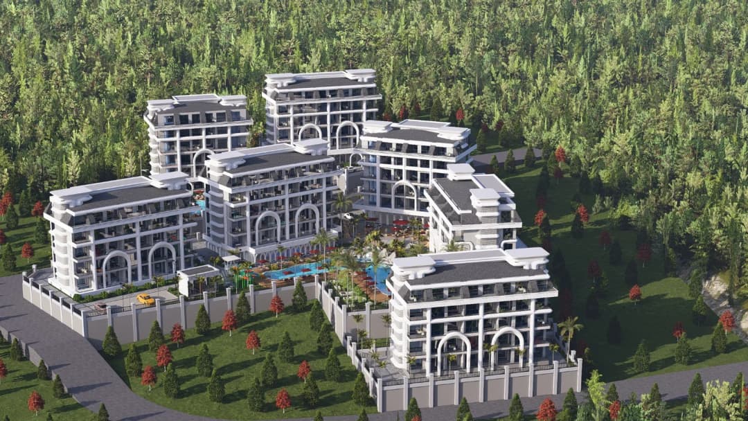 Adal Royal Residence | Kestel, Alanya'da Denize 800 Metre Lüks Daireler