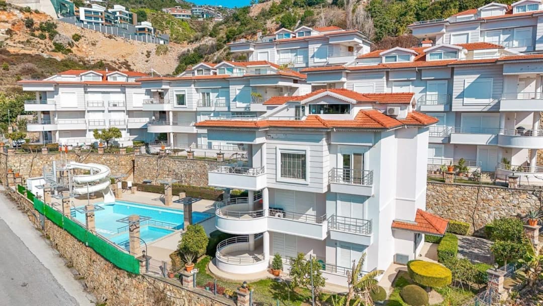 Alanya Cikcilli Satılık 3+1 Eşyalı Bahçe Dubleks – Aramis Residence
