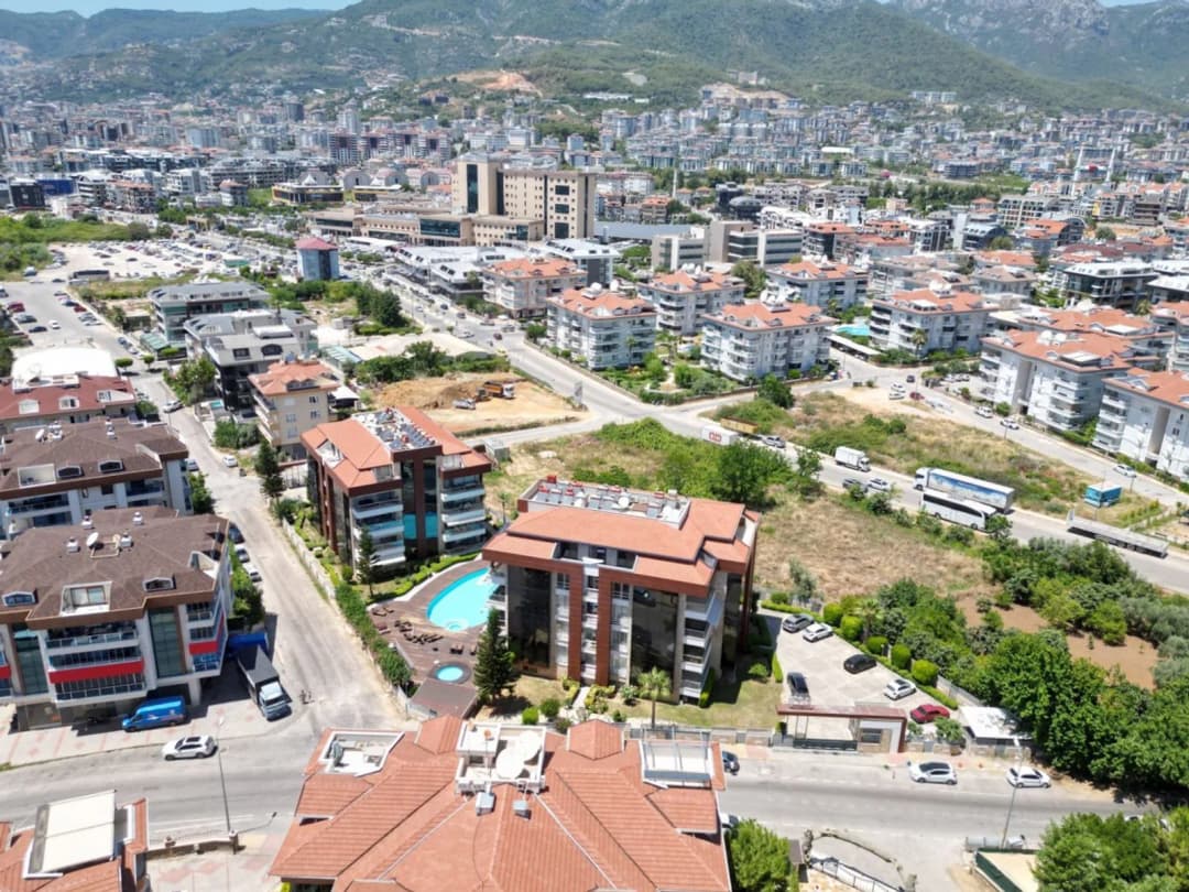 Alanya Oba Satılık Lüks 3+1 Daire | Oba Luxury Resort 170 M² Eşyalı, Vatandaşlığa Uygun, Sosyal Donatılı Site İçi Konut