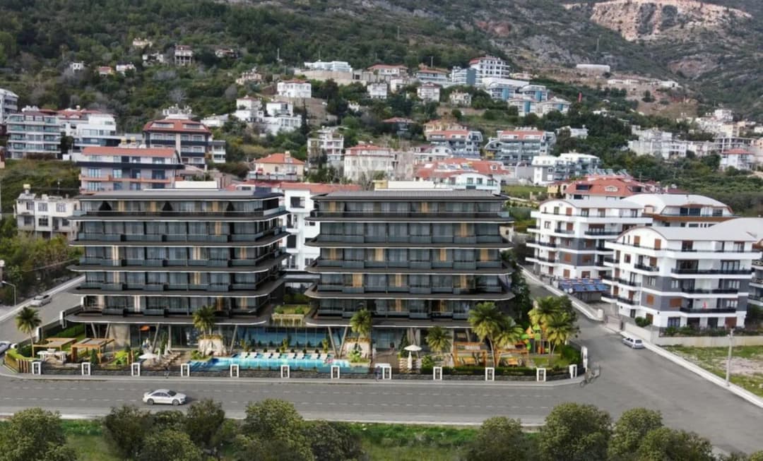Milano Vıp Residence Alanya – Büyükhasbahçe’de Full Aktiviteli Sitede 1+1, 2+1, 3+1 Daireler