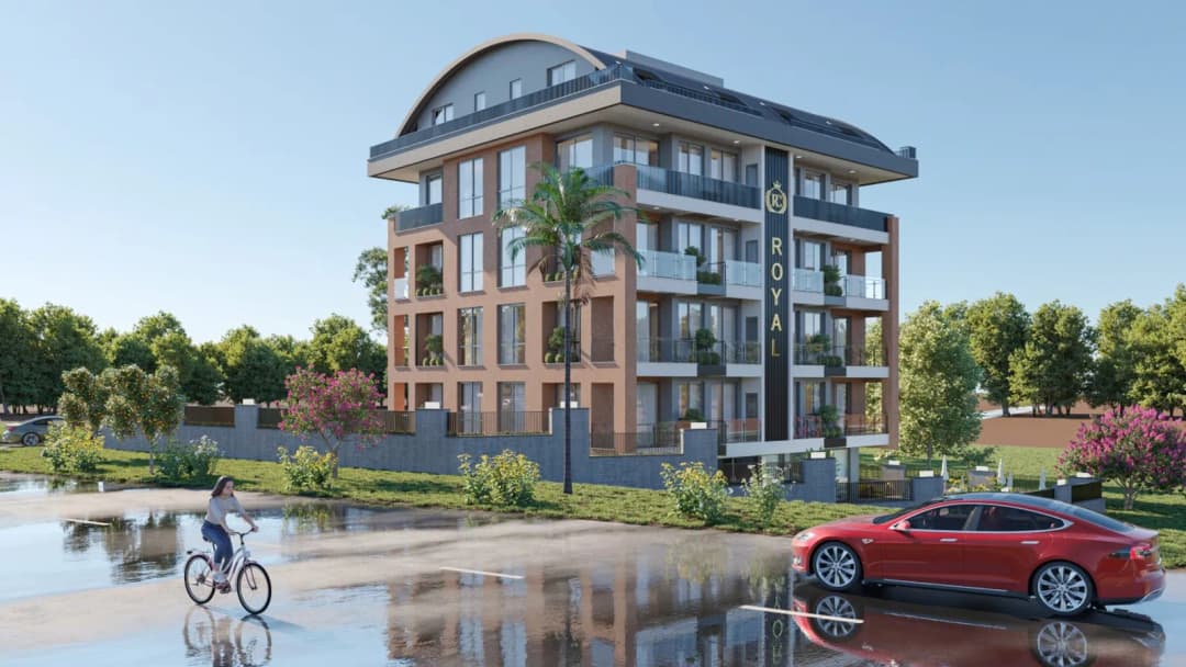 Alanya Bektaş’ta Aktiviteli Royal Suits Sitesinde Modern 2+1 Ve 3+1 Daireler