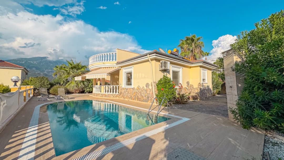 Gold Bau 2 – Kargıcak Alanya 2+1 Villa, Özel Havuz Ve Eşyalı
