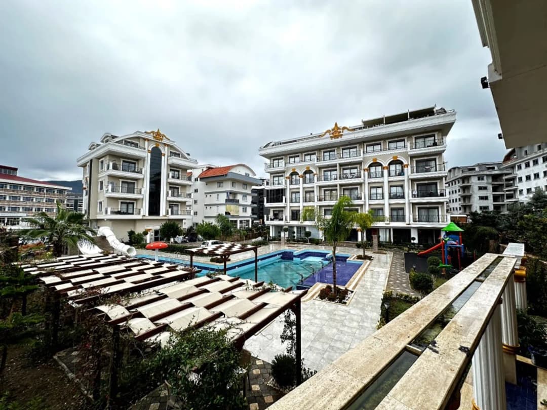 Güney-batı Cepheli 4+1 Daire – 165 M² – Oba Voyage Garden, Vatandaşlık Ve İkamet Uygun