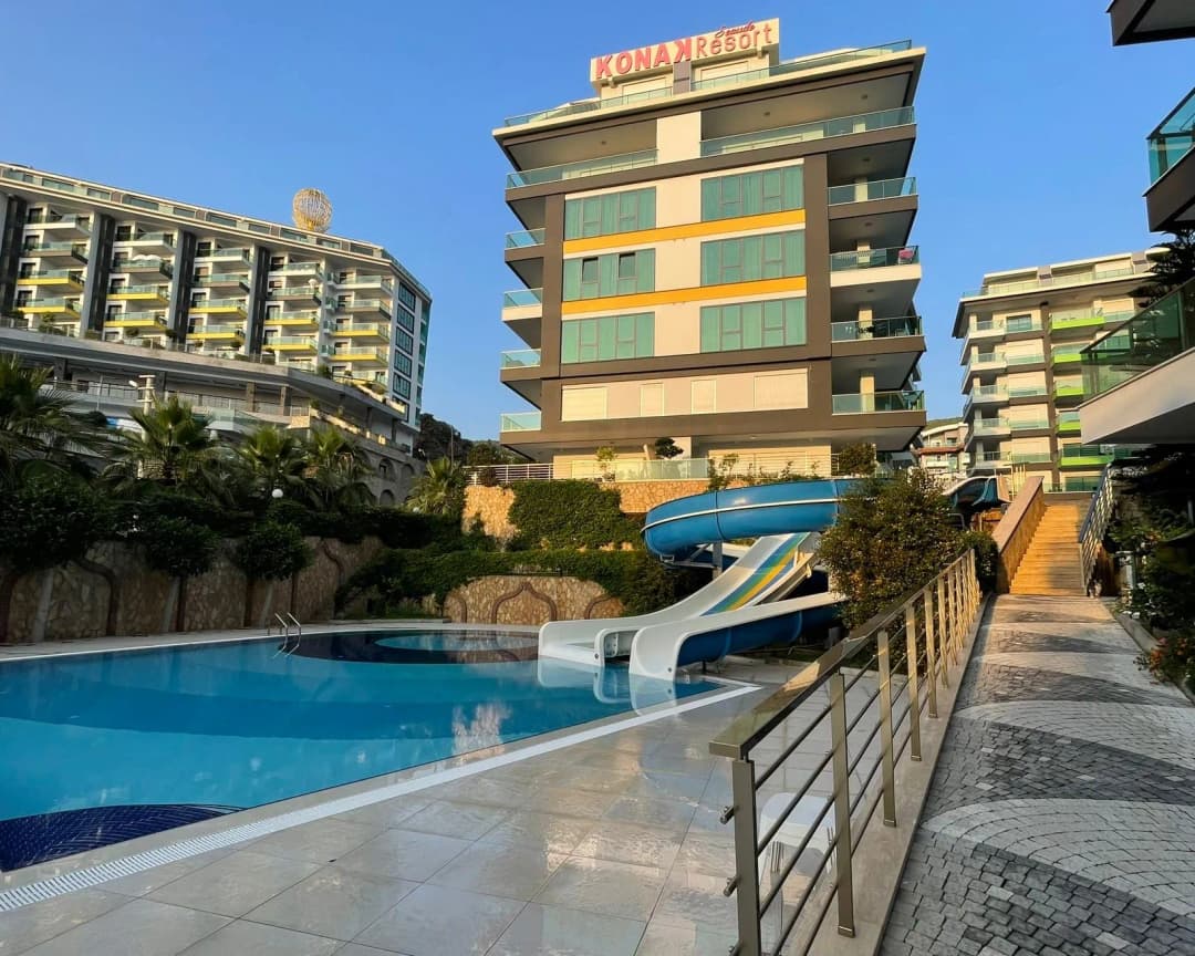 Konak Resort Kargıcak’ta Denize 200 Metre Mesafede Full Eşyalı Satılık Daire