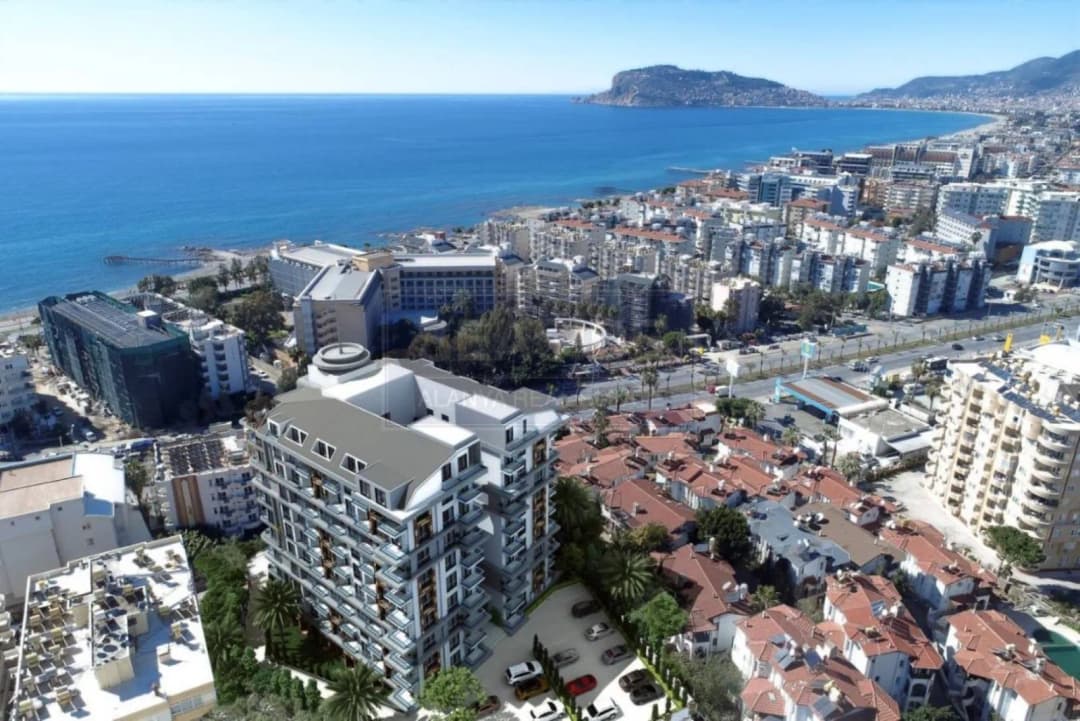 Alanya Tosmur'da Türk Vatandaşlığına Uygun Denize 200 Metre Serenity Grand Kaptan Residence 2+1 98 M² Satılık Daire