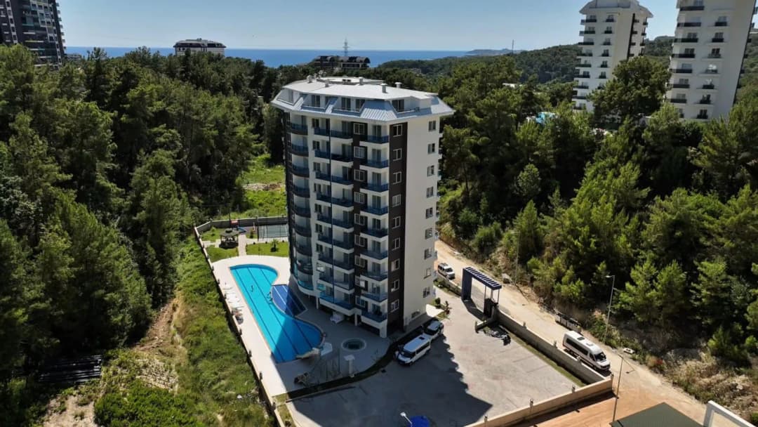 Avsallar Aqua Blue Residence 1+1 Satılık Daire | 55 M², 8. Kat